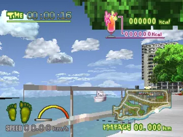 Happy Jogging in Hawaii (JP) screen shot game playing